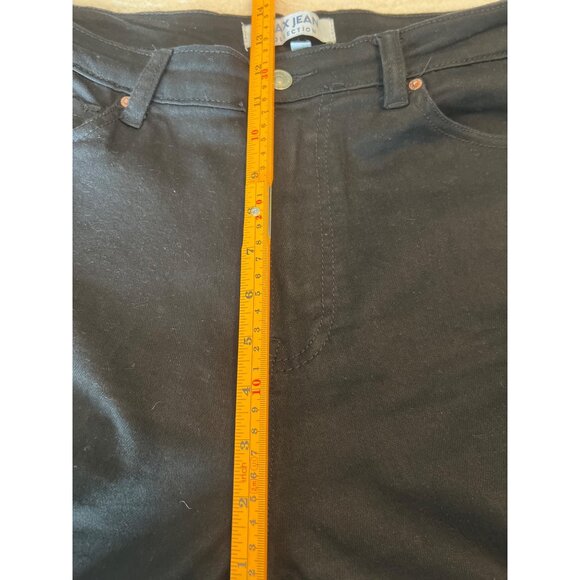 Wax Jean Collection Black Modest Distressed Jeans 13/31 Skinny‎ Stretch - Picture 6 of 10